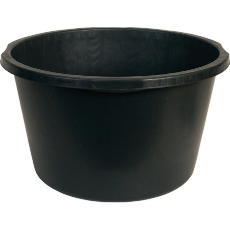 Seau à mortier GRIPLINE-O 40l bord renforcé noir