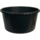 Seau à mortier GRIPLINE-O 40l bord renforcé noir