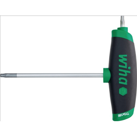 Jeu de tournevis avec poignée transversale 364DS T10x100mm TORX® avec dégagement latéral WIHA