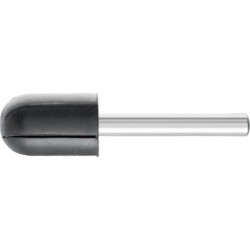 Porte-capuchons abrasifs POLICAP® D16xH26 mm D. de la tige 6 mm rond cylindrique