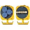 Brennenstuhl courant Raccord air comprimé IP44 3 x Contact de protection, 1151160