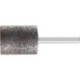 Meule sur tige INOX D25xH32 mm 6 mm corindon supérieur ADW 30 ZY PFERD (Par 10)
