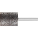 Meule sur tige INOX D25xH32 mm 6 mm corindon supérieur ADW 30 ZY PFERD (Par 10)