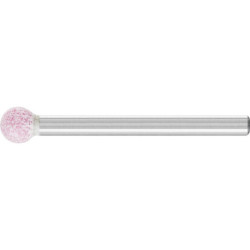Meule sur tige STEEL EDGE D5xH5 mm 3 mm corindon supérieur AR 60 KU PFERD (Par 10)