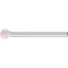Meule sur tige STEEL EDGE D5xH5 mm 3 mm corindon supérieur AR 60 KU PFERD (Par 10)