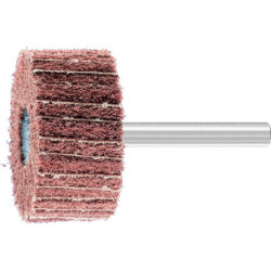 Roue à lamelles POLINOX® PNZ D.40xH20 mm granulation 180 combinaison non-tissé/c