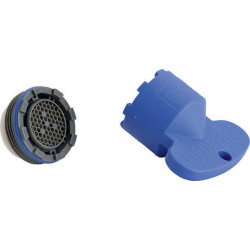 Aérateur JUN + KEY M 21,5 x 1 PCA 5L / MIN CACHE IDEAL STANDARD