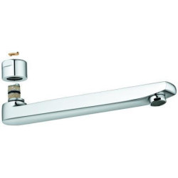 Sortie robinet pour lavabo Euroeco Spezial chromé 