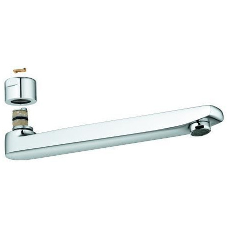 Sortie robinet pour lavabo Euroeco Spezial chromé 