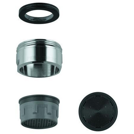 Aérateur laminaire GROHE 49015 filetage externe. M 24 x 1 chromé
