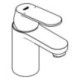 Mitigeur lavabo Eurosmart C 23819 S-Corps chromé lisse taille S