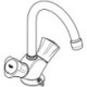 Mitigeur lavabo Costa 21337_1 Chaîne rétractable de tri pivotante chromé