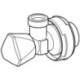Robinet d'angle GROHE 42343 chromé