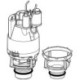 Robinet de vidange GROHE Dual Flush 42265 pour le rinçage des pneus châtaigning. Acte. 0,82m 3/6l