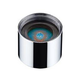 Aérateur robinet M22x1 (15 l/min) inox-optik