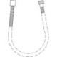 Flexible de douche Metallflex Nickel Mat Metallflex IDEAL STANDARD