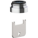 Aérateur M 24x1 antivol chromé KEUCO