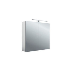 Armoire de toilette LEDmee AP 800mm. 2 portes