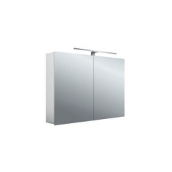 Armoire de toilette LED mee AP 100 cm 2 portes
