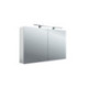 Armoire de toilette LEDmee AP 1200mm. 2 portes
