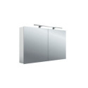 Armoire de toilette LEDmee AP 1200mm. 2 portes