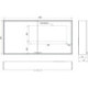 Armoire de toilette LED Prestige 2 En saillie 1287 mm