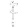 Set de fixation XERIS E pour mitigeur de lavabo petit / moyen. SCHELL