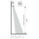 Pomme de douche COMFORT Flex angle d'inclinaison 12-32G 1/2Z, chromé SCHELL