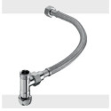 Kit de raccordement flexible, pour thermostat à robinet d'équerre, chromé SCHELL