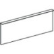 Façade de tiroir Platin pour iCon WTU 840292
