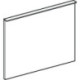 Façade de tiroir Platin pour iCon WTU 840054