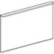 Façade de tiroir pour Citterio WTU 835176