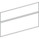 Façade de tiroir gris pour Xeno2 WTU 807292