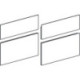 Façade de tiroir gris pour Xeno2 WTU 807222