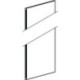 Porte Lava. Acanto. Armoire haute plat pour Art.-Nr.: 500.637.JK.2