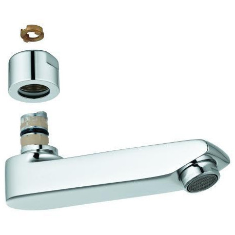 Robinet en fonte EICHELBERG 440451 117mm pour robinetterie WT, chromé