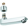 Robinet en fonte EICHELBERG 440451 117mm pour robinetterie WT, chromé
