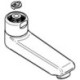 Robinet en fonte EICHELBERG 440451 117mm pour robinetterie WT, chromé