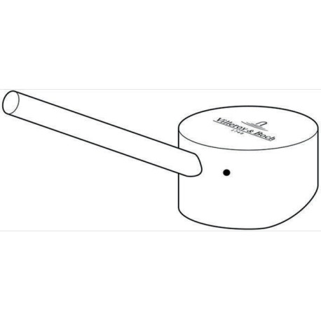 Poignée de robinet 925180LC collections professionnelles inox massif VILLEROY & BOCH