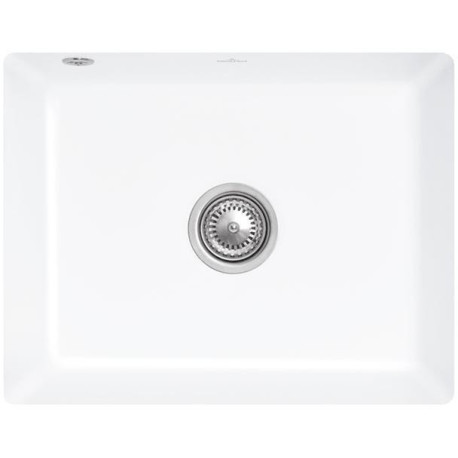 Subway 60 SU, Éviers à encastrer par le dessous, 545 x 440 mm, Installation sous un plan de travail en pierre naturelle ou reconstituée, Cuve sous-plan Fossil