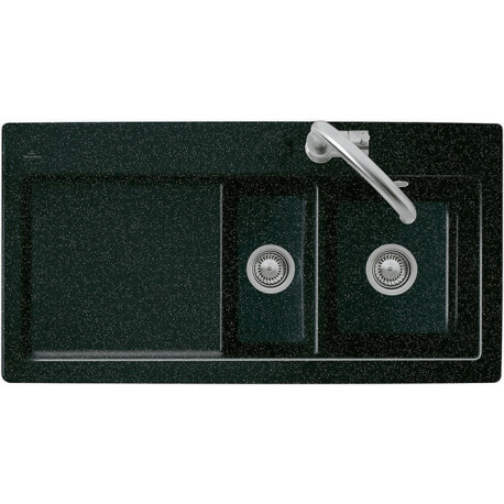 Evier 67200FFU Subway 60 XR plano Marfil C + 965 x 475 mm VILLEROY & BOCH