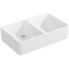 Lavabo double 90X900x550mm Stone White CeramicPlus VILLEROY & BOCH