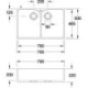 Lavabo double 80X795x500mm Stone White CeramicPlus VILLEROY & BOCH