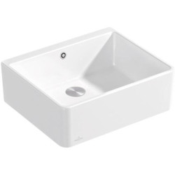 Lavabo simple vasque 60X595x500mm Blanc Alpin CeramicPlus VILLEROY & BOCH