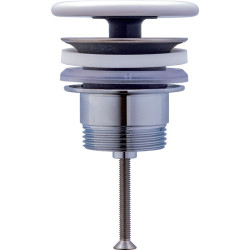 Robinet d'arbre 0050750000 blancavec couvercle de soupape en céramique DURAVIT