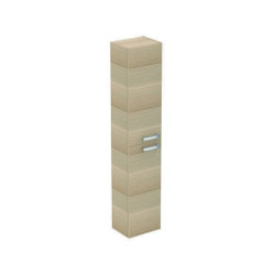 Porte basse EUROVIT chêne clair pour armoire haute, avec charnière, pour E3243 IDEAL STANDARD