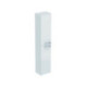 Porte inférieure EUROVIT laqué blanc brillant pour armoire haute, avec charnière, pour E3243 IDEAL STANDARD