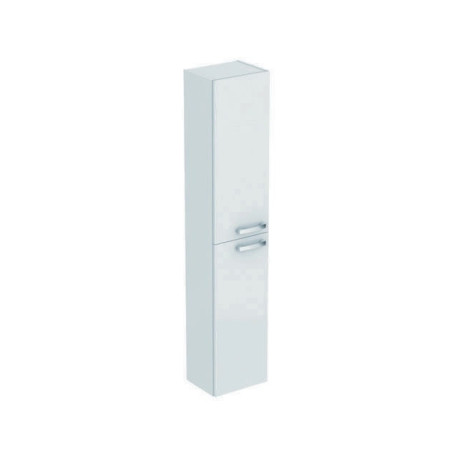 Porte inférieure EUROVIT laqué blanc brillant pour armoire haute, avec charnière, pour E3243 IDEAL STANDARD