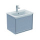 Façade de tiroir CONNECT AIR gris clair brillant et mat pour WTU 500mm IDEAL STANDARD