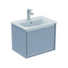 Façade de tiroir CONNECT AIR gris clair brillant et mat pour WTU 500mm IDEAL STANDARD